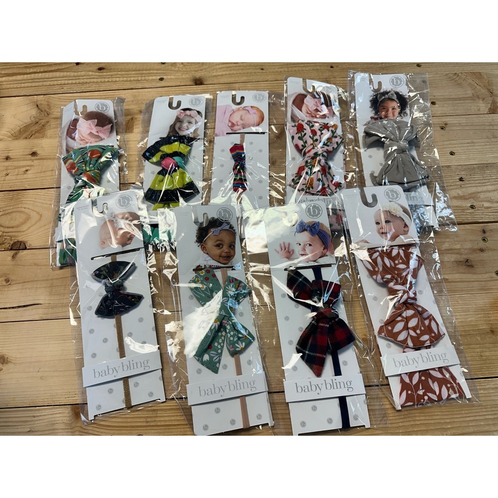 Baby Bling Baby Headbands Lot Newborn Infant Toddler Girls Hair‎ Accessories